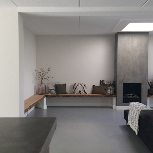 Minerale gietvloeren